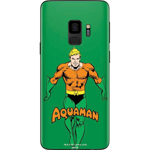 DC Comics Aquaman Classic Art Pose Galaxy S9 Skin